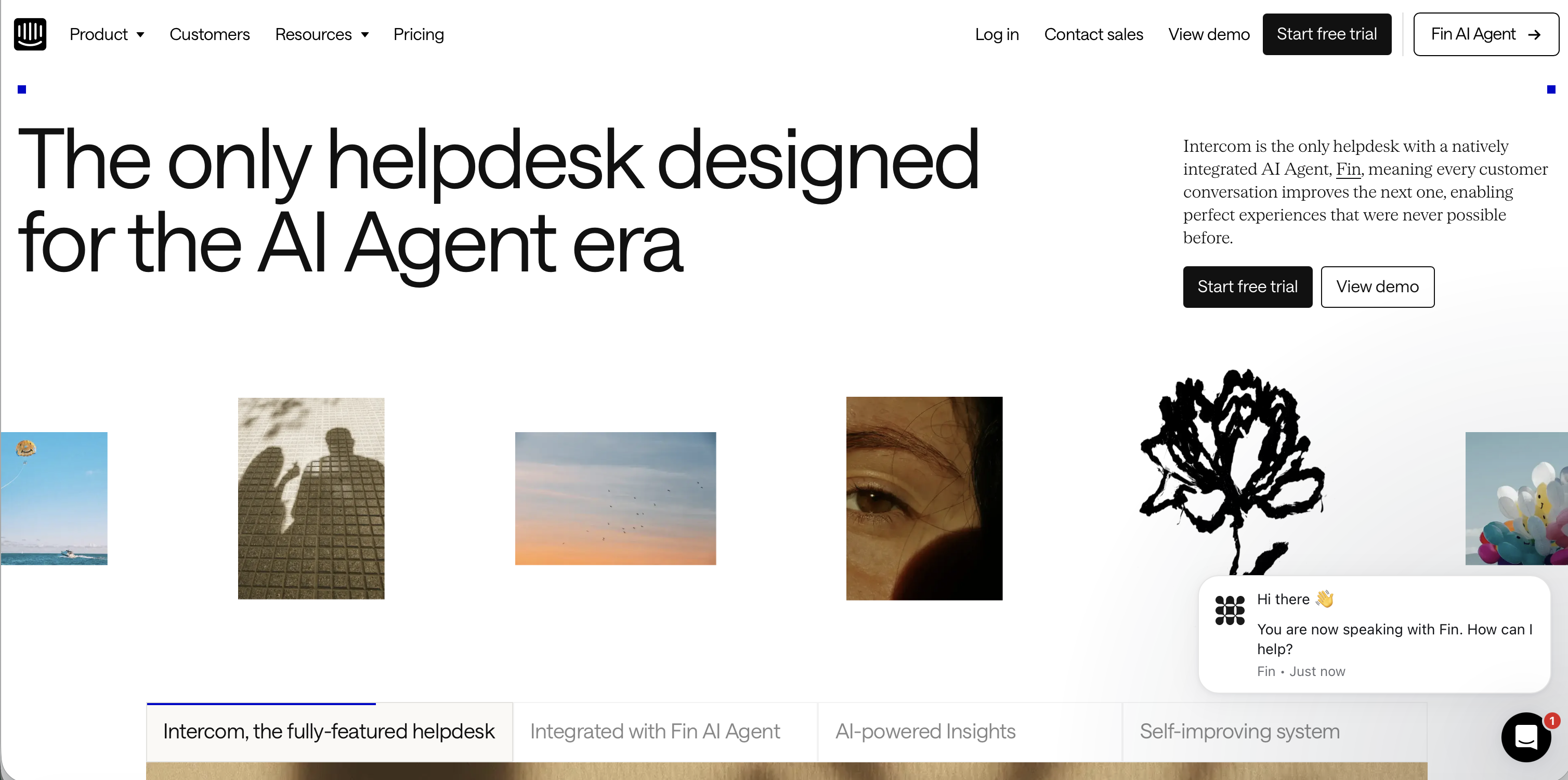 Intercom-homepage